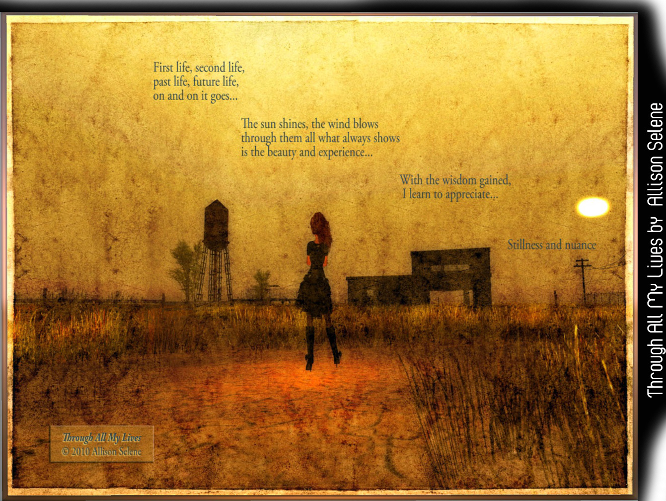 Through All My Lives by  Allison Selene, podex art gallery, second life